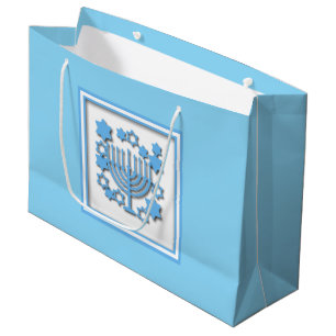 Happy Hanukkah Large Gift Bag