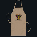 Happy Hanukkah Long Apron<br><div class="desc">Customise it with your own design,  or any of ours.</div>