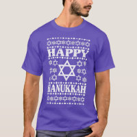 Happy Hanukkah, Men Women Kids Stars Of David Jewi