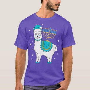 Happy Hanukkah Menorah Light Jewish Chanukah  T-Shirt
