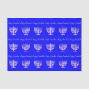 Happy Hanukkah Menorah Nina's Fave Tissue Paper