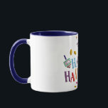 Happy Hanukkah Mug<br><div class="desc">Customise it with your own design,  or any of ours.</div>