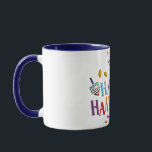 Happy Hanukkah Mug<br><div class="desc">Customise it with your own design,  or any of ours.</div>