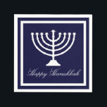 Happy Hanukkah Napkin<br><div class="desc">Happy Hanukkah</div>