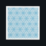 Happy Hanukkah Napkin<br><div class="desc">Hanukkah Pattern Napkins</div>