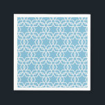 Happy Hanukkah Napkin<br><div class="desc">Hanukkah Pattern Napkins</div>