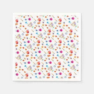 Happy Hanukkah Party Beautiful Decoration Napkin