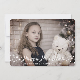 Happy Hanukkah Photo Card