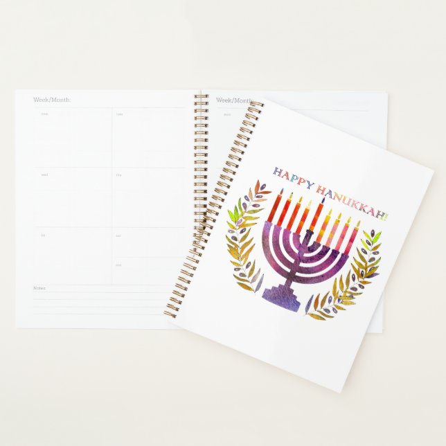 Happy Hanukkah Planner (Display)