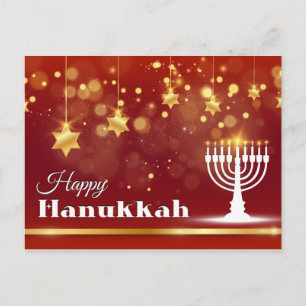 Happy Hanukkah Postcard