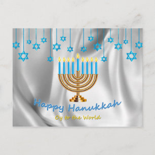 Happy Hanukkah Postcard