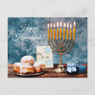 Happy Hanukkah Postcard