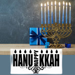 Happy Hanukkah Rubber Stamp<br><div class="desc">.Celebrate eight days and eight nights of the Festival of Lights with Hanukkah cards and gifts. The festival of lights is here. Light the menorah, play with the dreidel and feast on latkes and sufganiyots. Celebrate the spirit of Hanukkah with friends, family and loved ones by wishing them Happy Hanukkah....</div>