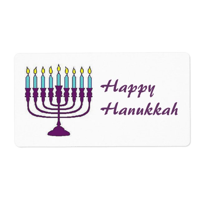 Happy Hanukkah Shalom (Front)