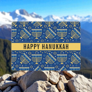 Happy Hanukkah Star of David Cute Trendy  Holiday Card