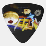 Happy Hanukkah Star of David menorah Dreidel Slipp Guitar Pick<br><div class="desc">Happy Hanukkah Star of David menorah Dreidel SlipperyJoe's Celebration Candles Jewish Hebrew Chanukah gifts decorations Judaism religion artistic</div>
