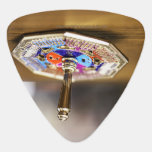 Happy Hanukkah Star of David menorah Dreidel Slipp Guitar Pick<br><div class="desc">Happy Hanukkah Star of David menorah Dreidel SlipperyJoe's artistic Celebration Candles Jewish Hebrew Chanukah gifts decorations Judaism religion</div>