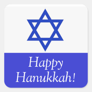 Happy Hanukkah stickers