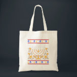 Happy Hanukkah Sweater Dreidel Toy Boys Tote Bag<br><div class="desc">Happy Hanukkah Sweater Dreidel Toy Boys</div>