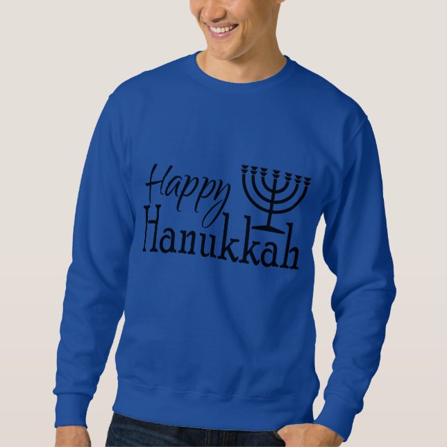 Happy Hanukkah Sweatshirt (Front)