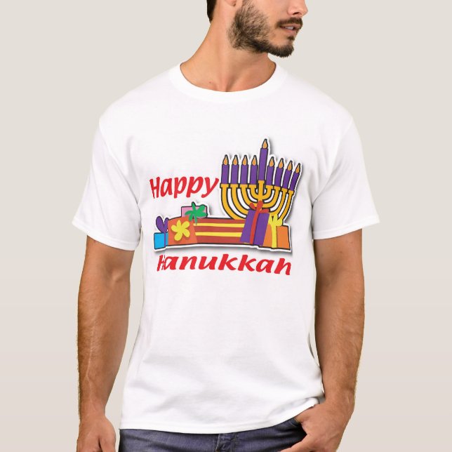 Happy Hanukkah T-Shirt (Front)