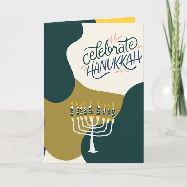 Happy Hanukkah! Thank You Card (Front)