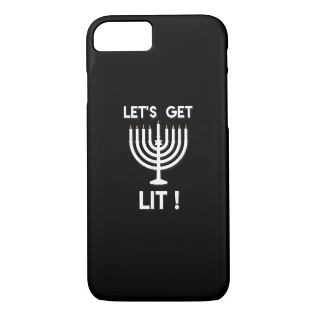Happy Hanukkah Tis The Season Get Case-Mate iPhone Case (Back)