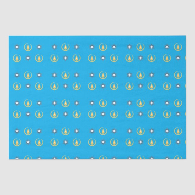 Happy Hanukkah Tissue Paper (Front)