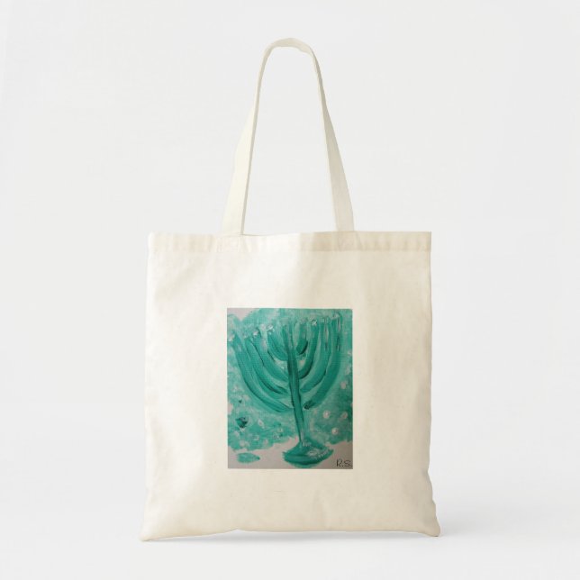 Happy Hanukkah Tote Bag (Front)