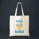 Happy Hanukkah Tote Bag<br><div class="desc">Happy Hanukkah</div>