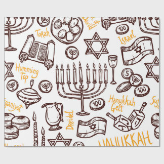 Happy Hanukkah Wrapping paper