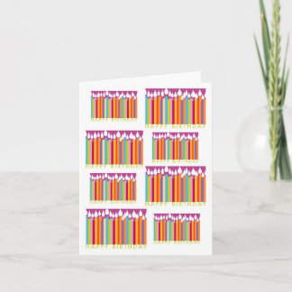 HAPPY HAPPY BIRTHDAY CARD