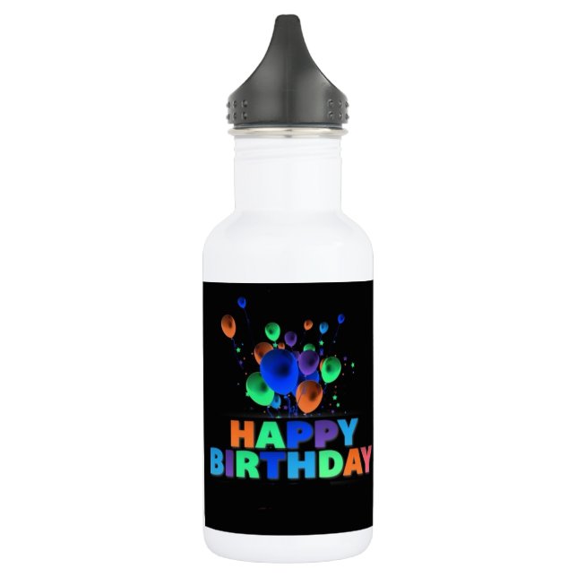 ****HAPPY HAPPY HAPPY BIRTHDAY*** 532 ML WATER BOTTLE (Left)