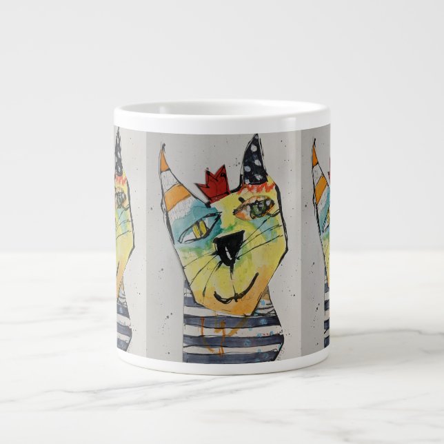 Happy Happy Jumbo Mug (Front)