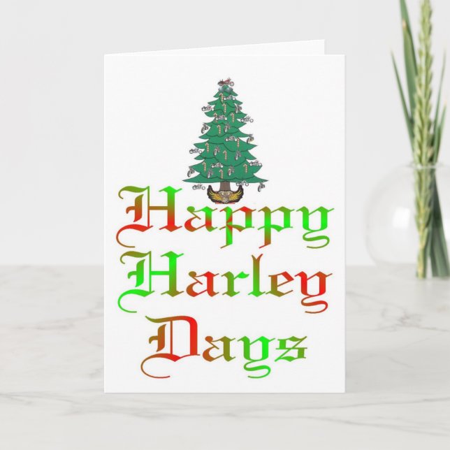 happy harley days card (Front)