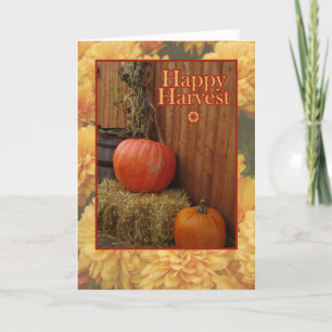 Happy Harvest Card