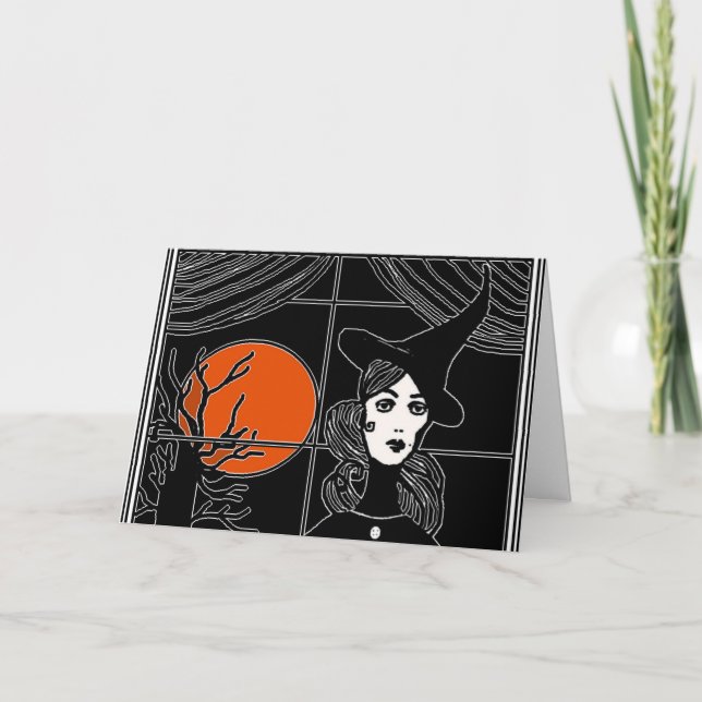 HAPPY HAUNTED HALLOWEEN CARD (Front)