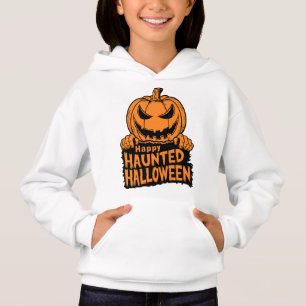 Happy Haunted Halloween Girls' 
