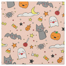 Happy Haunting Halloween Fabric