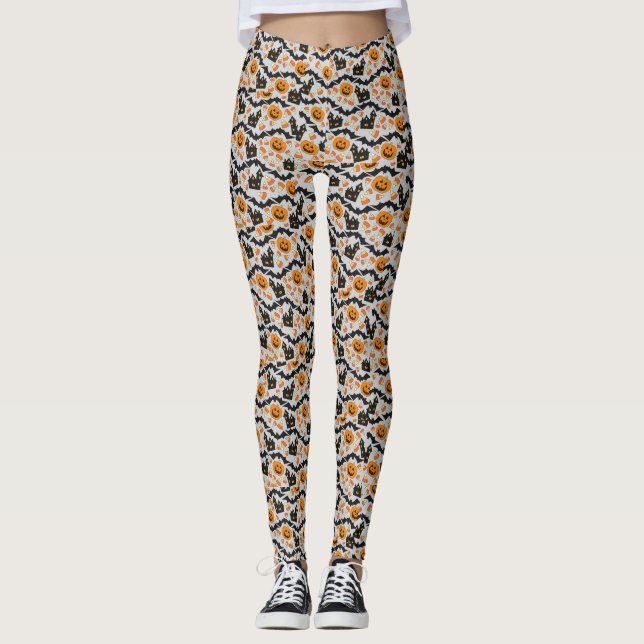 Happy Haunting  Leggings (Front)