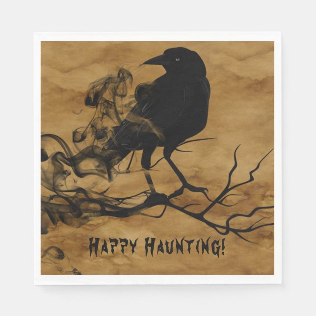 Happy Haunting Napkin (Front)
