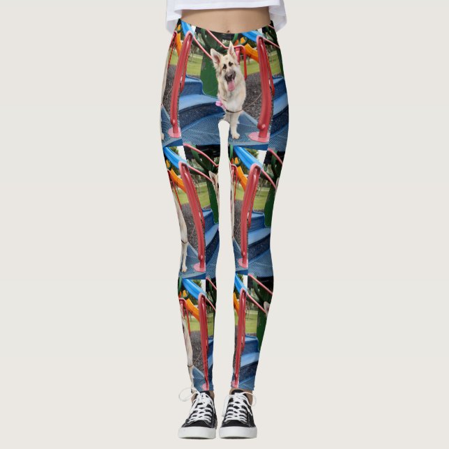Happy head tilt leggings (Front)
