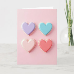 Happy Heart Cookie Card