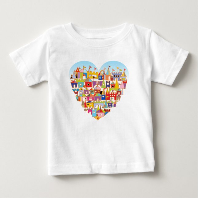Happy Heart Village Baby T-Shirt (Front)