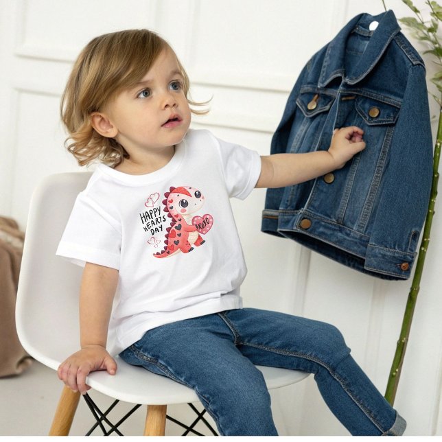Happy Hearts Day Toddler T-Shirt (Creator Uploaded)