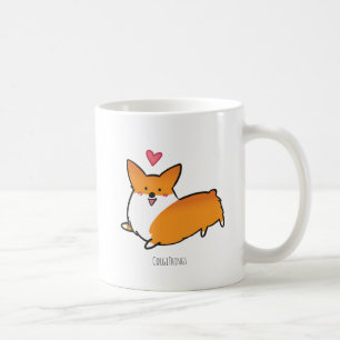 Happy Hearts Mug   Corgi Things