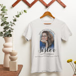 Happy Heavenly Birthday | Photo Memorial T-Shirt<br><div class="desc">Create your own funeral memorial t-shirt featuring a photo of your loved one, the beautiful saying "HAPPY HEAVENLY BIRTHDAY BROTHER'' (can be changed to dad, daddy, grandpa, uncle, mom, sister, grandma, aunt etc) their name, dates and a personal message. Perfect tribute for funerals, vigils, rememberance, birthday and memorial services. The...</div>