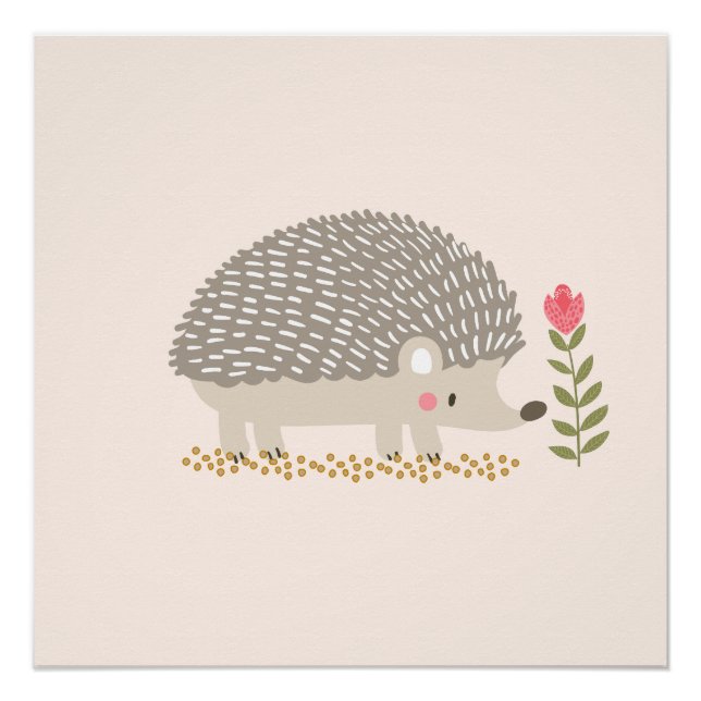 Happy Hedge Wall Art (Front)