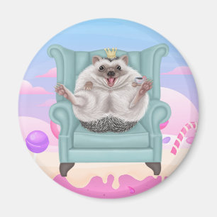 Happy Hedgehog Magnet