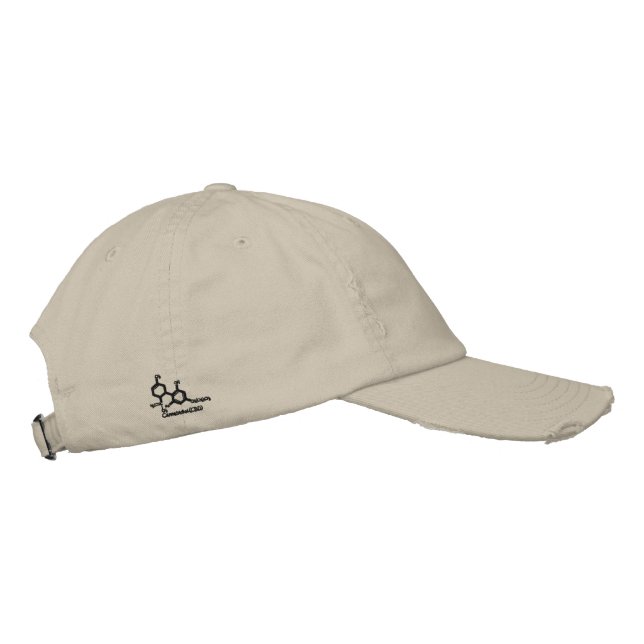 Happy Hemper Embroidered Hat (Right)